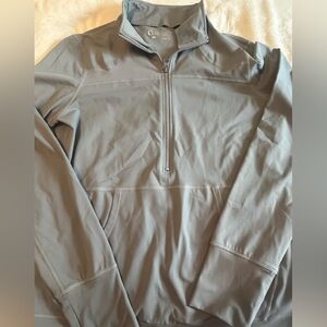 ZYIA Active Women’s 1/2 pullover with pocket Light Gray -size XXXL